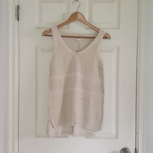 Liz Claiborne Knitted Sleeveless Vest Top Size S